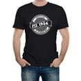 thumbnail image 1 of Reality Glitch EST 1986 T-Shirt – Vintage Birthday Celebration Tee for Men, 1 of 2