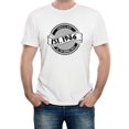thumbnail image 1 of Reality Glitch EST 1986 T-Shirt – Vintage Birthday Celebration Tee for Men, 1 of 2