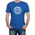thumbnail image 1 of Reality Glitch EST 1990 T-Shirt – Vintage Birthday Celebration Tee for Men, 1 of 2