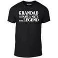thumbnail image 1 of Reality Glitch Grandad the Legend T-shirt Fathers Day Grandpa Gift, 1 of 2