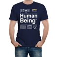 thumbnail image 1 of Reality Glitch Human Being T-Shirt – Funny Human Nature Tee for Men, 1 of 2