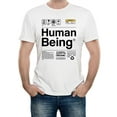 thumbnail image 1 of Reality Glitch Human Being T-Shirt – Funny Human Nature Tee for Men, 1 of 2