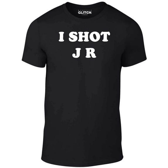 Reality Glitch I shot JR T shirt Funny Graphic Tee TV Inspired