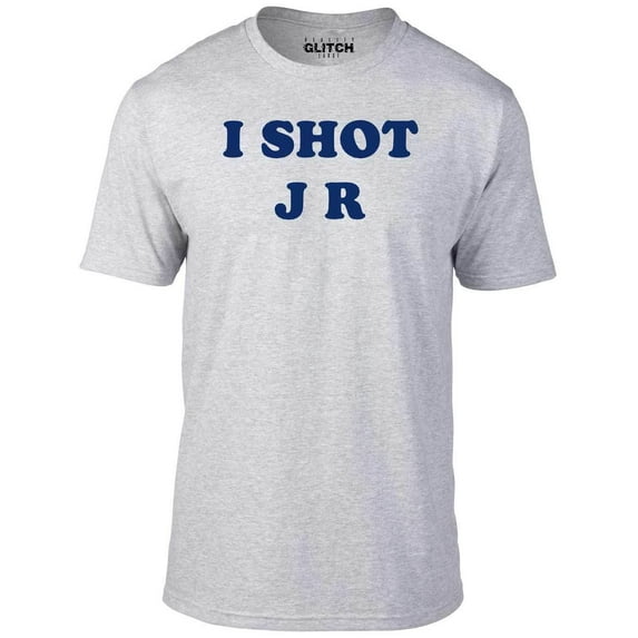 Reality Glitch I shot JR T shirt Funny Graphic Tee TV Inspired