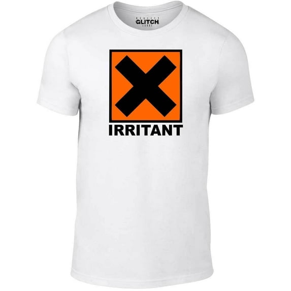 Reality Glitch Irritant Symbol T-Shirt Logo Graphic Tee