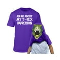 thumbnail image 1 of Reality Glitch Kids Ask Me About My T-Rex Flip T-shirt Dinosaur Graphic Costume, 1 of 2