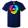 thumbnail image 1 of Reality Glitch Men's Answer is 42 T-Shirt Funny Galaxy Universe Inspired, 1 of 2