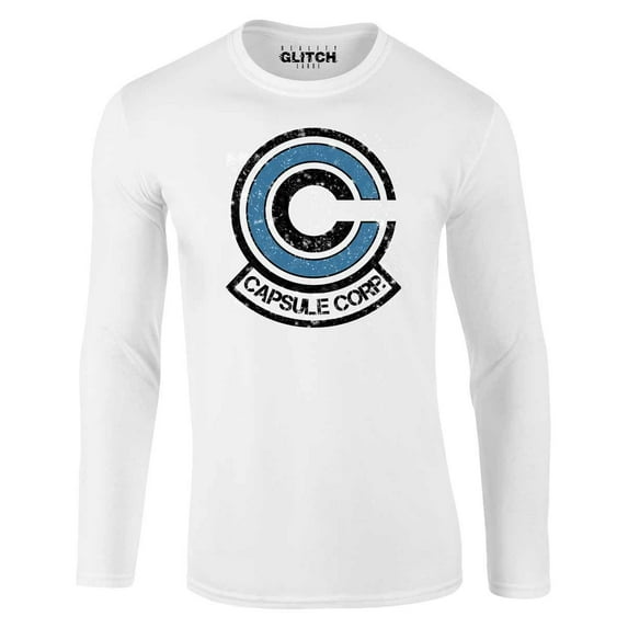 Reality Glitch Men's Capsule Corp Long Sleeve T-Shirt