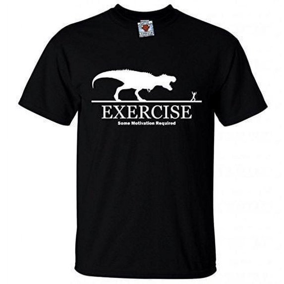 Reality Glitch Men's Exercise, Some Motivation Required T-Shirt
