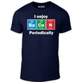 thumbnail image 1 of Reality Glitch Men's I Enjoy Bacon Periodically T-Shirt Funny Periodic Table, 1 of 2