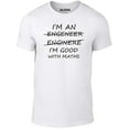 thumbnail image 1 of Reality Glitch Men's I'm Good with Maths T-Shirt – Funny Math Humor Tee for Men, 1 of 2