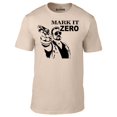 thumbnail image 1 of Reality Glitch Men's Mark It Zero T-Shirt Graphic Retro Tee Movie Quote, 1 of 2