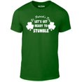 thumbnail image 1 of Reality Glitch Men's St. Patrick's Day - Let's Get Ready To Stumble! T-Shirt, 1 of 2