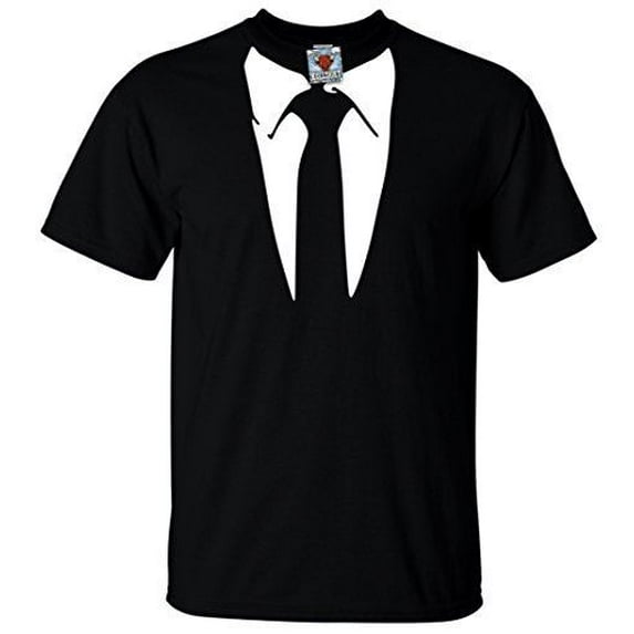 Reality Glitch Men's Suit T-Shirt Printed Graphic Tee