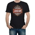 thumbnail image 1 of Reality Glitch Only Legends Are Born in January T-Shirt – Funny January Birthday Tee for Men, 1 of 2