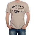 thumbnail image 1 of Reality Glitch Quints Shark Fishing Mens T-Shirt Movie Inspired Graphic Tee, 1 of 2