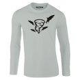 thumbnail image 1 of Reality Glitch Sharknado Mens Long Sleeve T-Shirt Shark Funny Movie Graphic Tee, 1 of 2