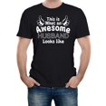 thumbnail image 1 of Reality Glitch This is What an Awesome Husband Looks Like Mens T-Shirt Funny Marriage Anniversary, 1 of 2