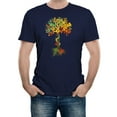 thumbnail image 1 of Reality Glitch - Tree of Life Mens Science Physics DNA Geek Graphic T Shirt Short Sleeve, Regular Fit T-Shirt, Comfortable & Long Lasting Design, 1 of 2