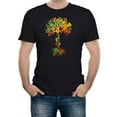 thumbnail image 1 of Reality Glitch - Tree of Life Mens Science Physics DNA Geek Graphic T shirt Short Sleeve, Regular Fit T-shirt, Comfortable & Long Lasting Design, 1 of 2