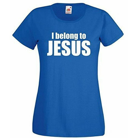 Reality Glitch Women's I Belong To Jesus Fitted T-Shirt