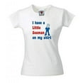 thumbnail image 1 of Reality Glitch Women's I Have A Little Seaman On My Shirt T-Shirt, 1 of 2