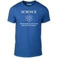 thumbnail image 1 of Reality Glitch's Science making religion look stupid T-shirt Funny Graphic Tee, 1 of 2