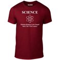 thumbnail image 1 of Reality Glitch's Science making religion look stupid T-shirt Funny Graphic Tee, 1 of 2