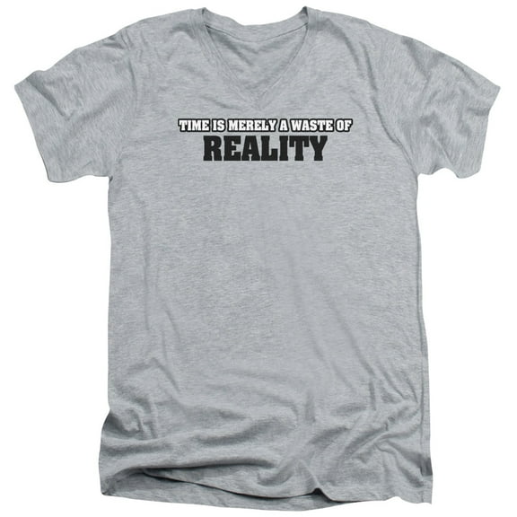 - Reality - Slim Fit V Neck Shirt - Small