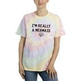 thumbnail image 1 of Really A Mermaid Tie Dye Spiral Women -Smartprints Designs, Female Large, 1 of 2