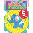 thumbnail image 1 of Really Fun Colour By Numbers For 5 Year Olds: A fun & educational counting numbers activity book for five year old children, (Paperback), 1 of 1