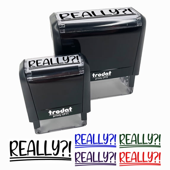 Really Funny School Teacher Self-Inking Rubber Stamp Ink Stamper for Business Office - Yellow Ink - Small 1-1/2 Inch