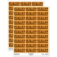 thumbnail image 1 of Really Funny School Teacher Sticker Set - Orange - Gloss Finish - 1.75" Medium, 1 of 7
