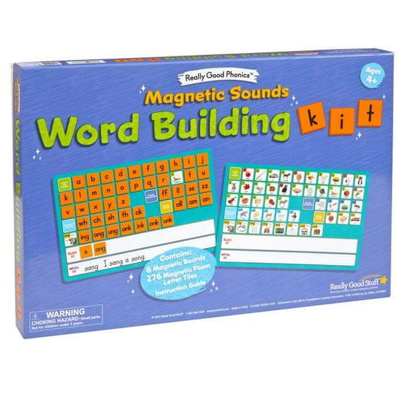 Really Good Phonics Magnetic Sounds Word Building Kit - Set of 6