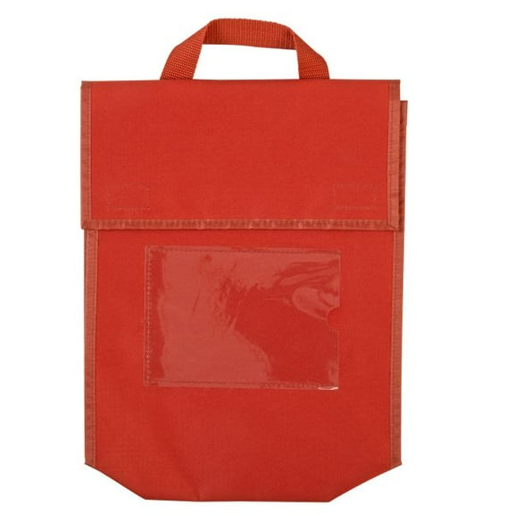 Really Good Stuff Boho Book Pouch Medium ?Clay Book Pouch with Clay Trim - Single