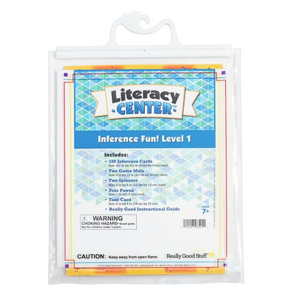 Really Good Stuff Inference Fun! Level 1 Literacy Center - 1 literacy center