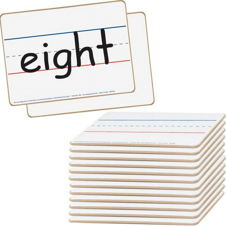 Really Good Stuff 9 x 6 Mini Magnetic Dry Erase Boards Set of 6