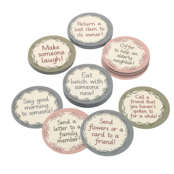 Really Good Stuff Random Acts of Kindness Chips ? Set of 40