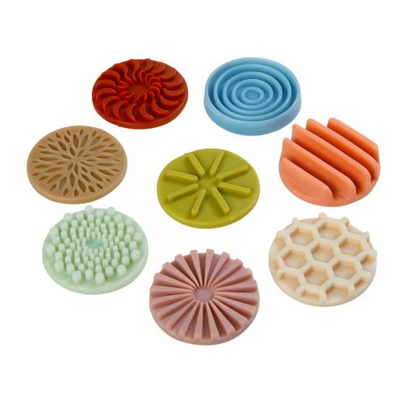 Really Good Stuff Sensory Fidget Tactile Tokens ? Set of 8