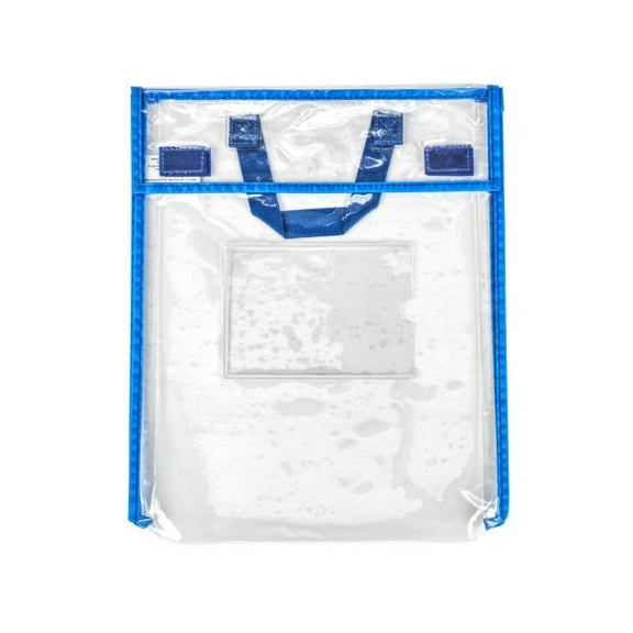 Really Good Stuff Store More Large Clear Book Pouch Cool and Calm - Single