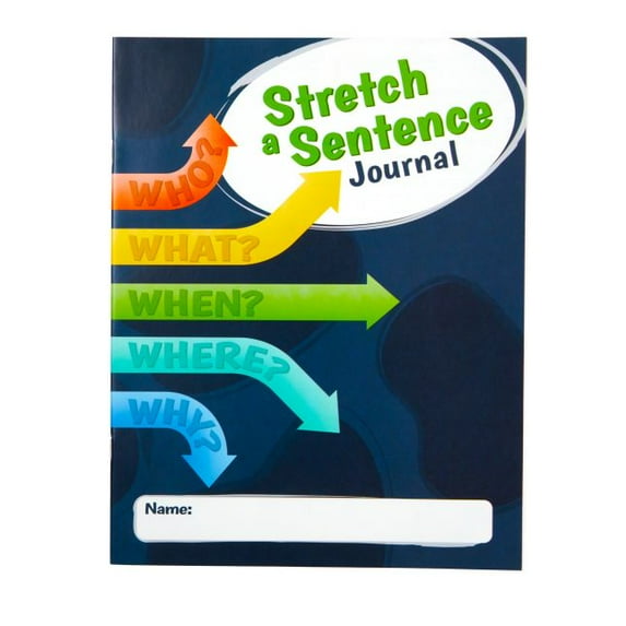Really Good Stuff Stretch-a-Sentence Journals - Set of 12