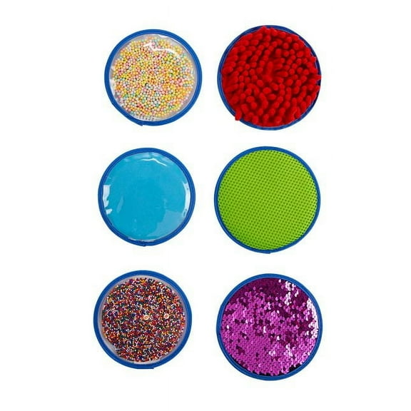 Really Good Stuff Tactile Sensory Discs - Set of 6