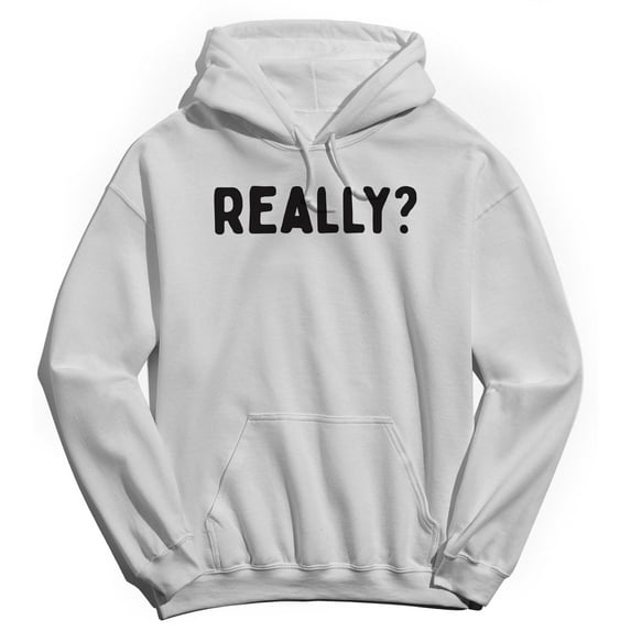 Really Humor Graphic White Men's Crewneck Sweatshirt Hoodie