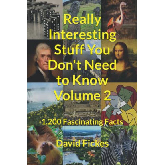 Pre-Owned Really Interesting Stuff You Don't Need to Know Volume 2: 1,200 Fascinating Facts (Paperback) 1082802085 9781082802089