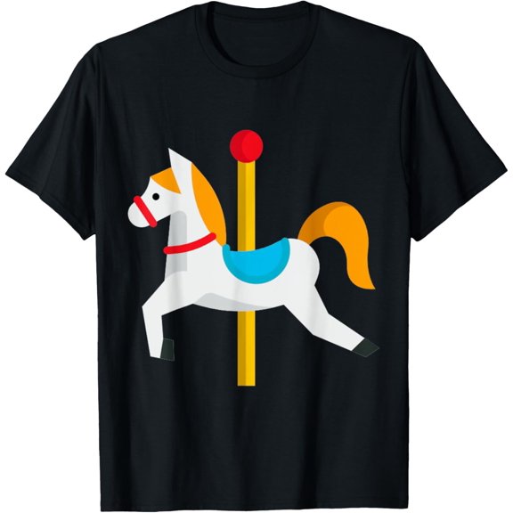 Really Like Carousels Carousel Carnival Amusement Park T-Shirt