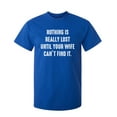 thumbnail image 1 of Really Lost Sarcastic Humor Graphic Novelty Super Soft Ring Spun Funny T Shirt, 1 of 3