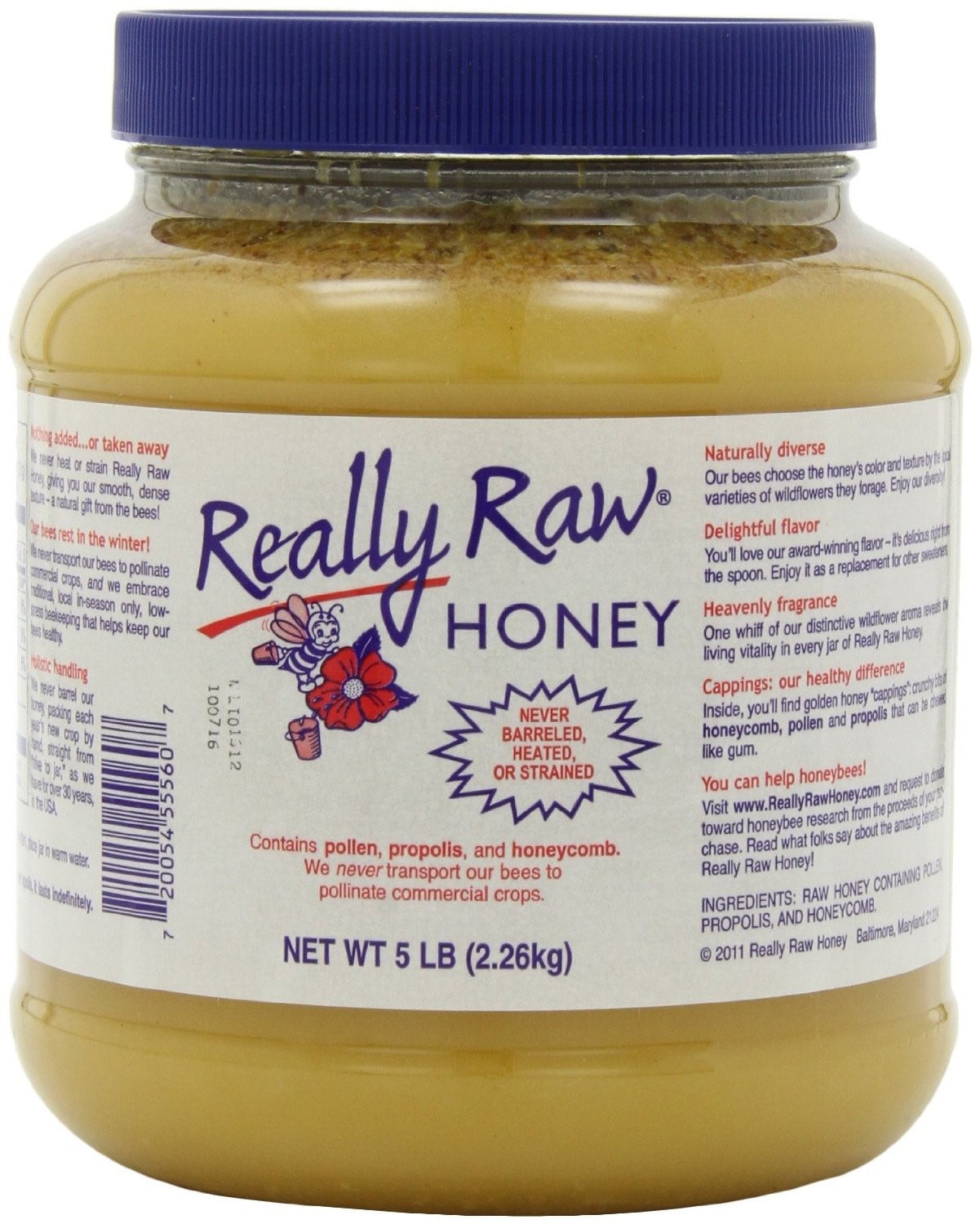 Really Raw Honey, 80 Oz