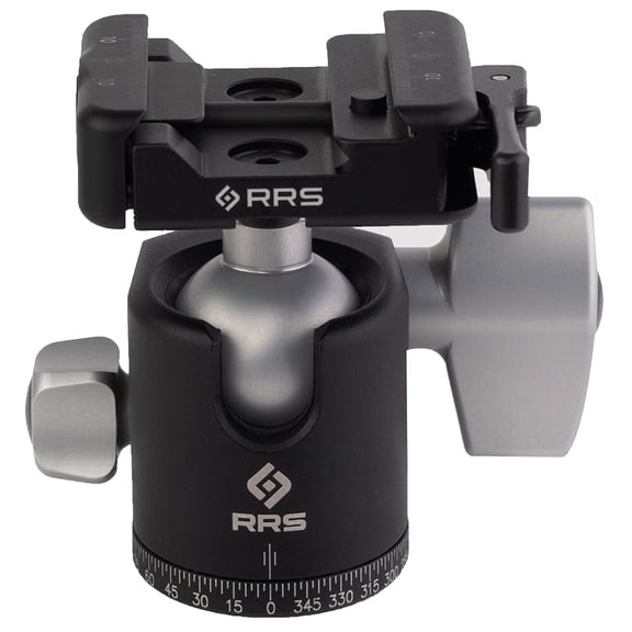 Really Right Stuff BH-30 Compact Ball Head with SC-ARC Adjustable R-LOCK Clamp, Lightweight Design, Precision Panning, R-Mount Interface, Dual Clamp, ARCA-Swiss Compatible (RRS-9000487)