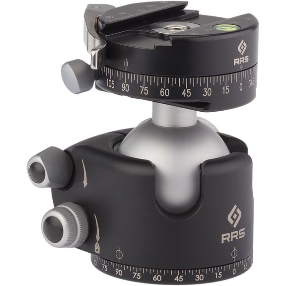 Really Right Stuff BH-55 Ball Head with Lever-Release Panning Clamp, 50 lb Capacity