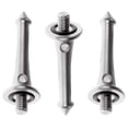 thumbnail image 1 of Really Right Stuff Stainless Steel Tripod Foot Spikes, Set of 3, Accidental Backout Prevention O-Rings, Compatible with RRS Tripods & Monopods (RRS-9000023), 1 of 1